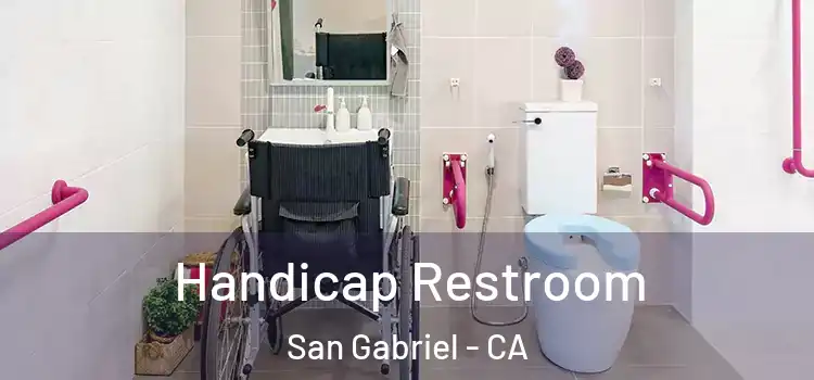 Handicap Restroom San Gabriel - CA