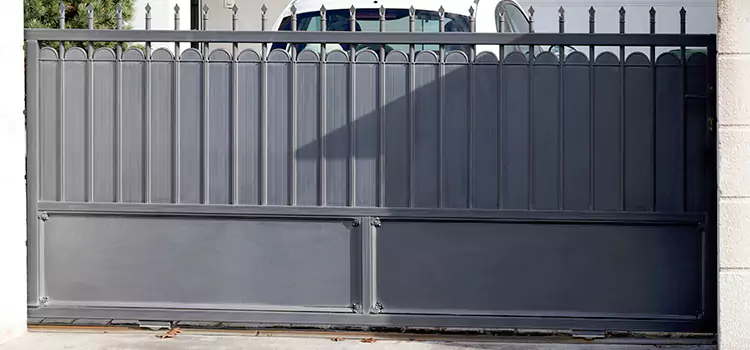 Metal Driveway Gate Installation San Gabriel